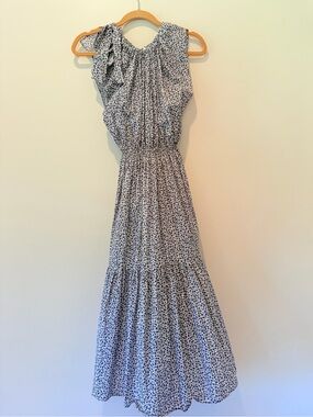 Soler Patterned All Cotton Sundress, S